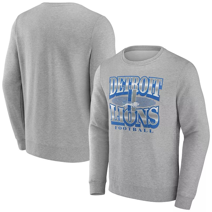 Men Detroit Lions grey 093 NFL 2024 hoodie->detroit lions->NFL Jersey